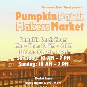 Kissimmee Main Street Pumpkin Patch Makers Market