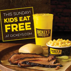Dickey's Kids Eat Free