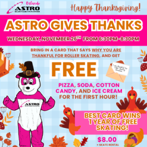 Astro Skate's Thanksgiving Skate