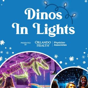 Orlando Science Center's Dinos in Light