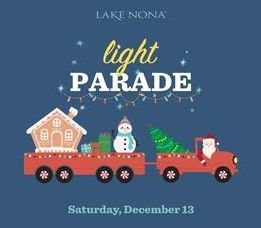 Lake Nona Town Center's Holiday Light Parade