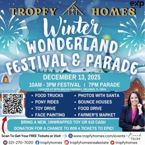Tropfy Homes Winter Wonderland Festival & Parade