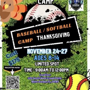 Windermere Go Pro Academy's Thanksgiving Camp