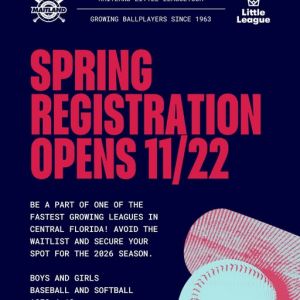 Maitland Little League's Spring Season