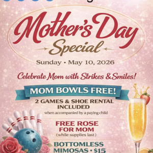 Boardwalk Bowl and Aloma Bowl's Mom's Bowl Free