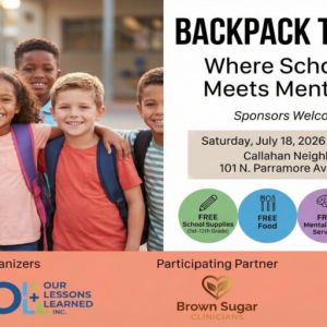 Our Lessons Learned Back to School Event