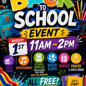 Christ Is The Victory Church's Back to School Bash