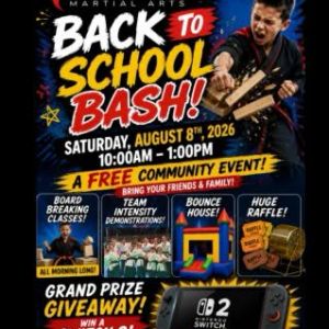 Championship Martial Arts of Conway's Back to School Bash