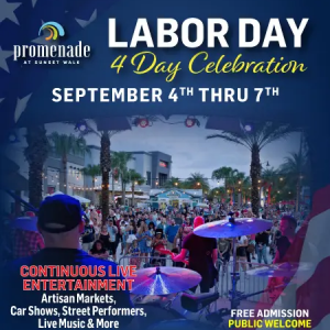 Promenade Sunset Walk's Labor Day Celebration