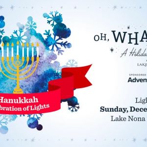 Lake Nona Town Center's Hanukkah